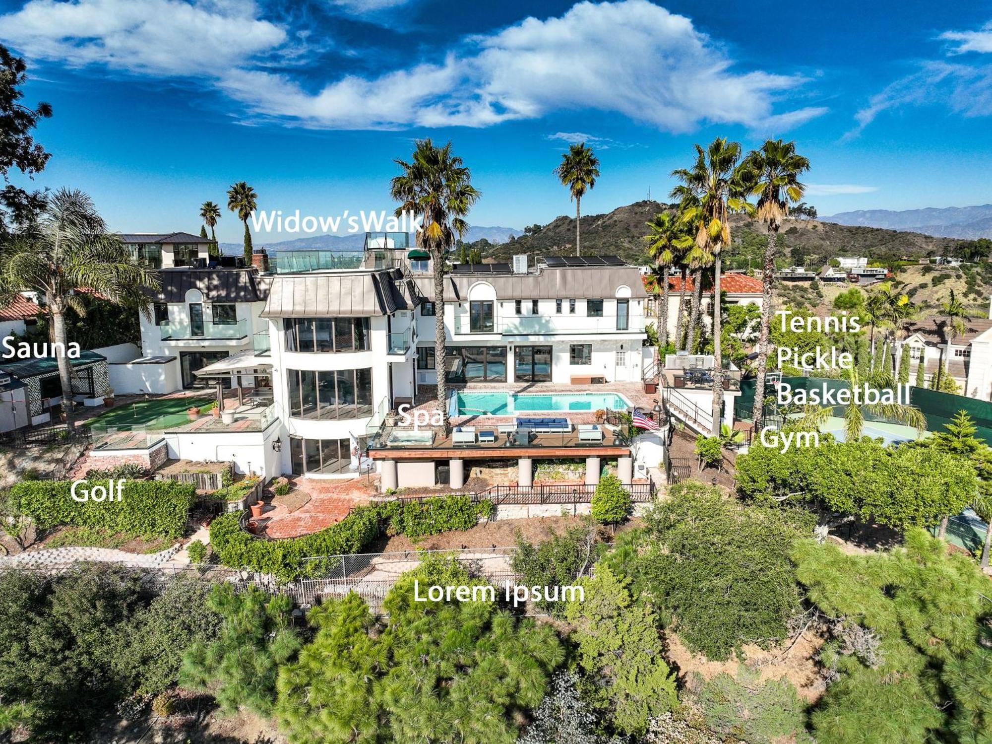 Le Chateau Los Angeles Buitenkant foto